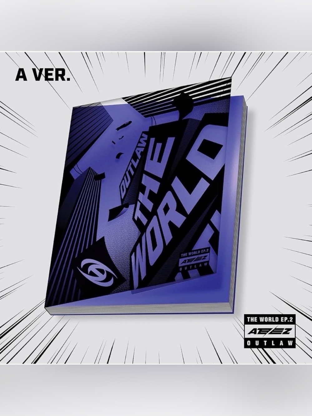 (NWOT) ATEEZ “THE WORLD EP 2: OUTLAW” | Version A | Mingi Emergency Kit | 1 PC